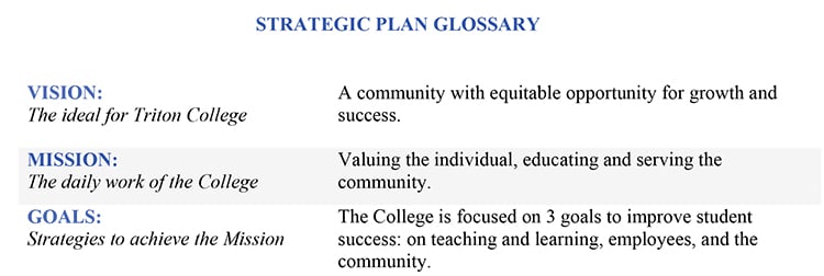 Strategic Plan Glossary 1