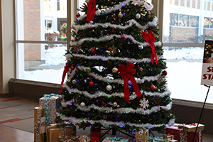 Photo of Cafeteria Christmas Tree