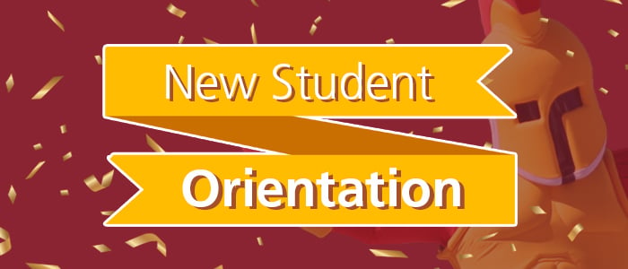 New Student Orientation Banner