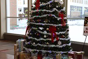 Photo of Cafeteria Christmas Tree