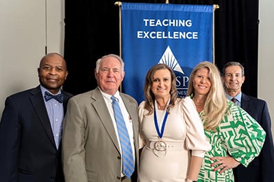 School of Business Faculty with Teaching Excellence Award